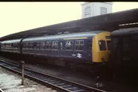 Class 111 DMU at York