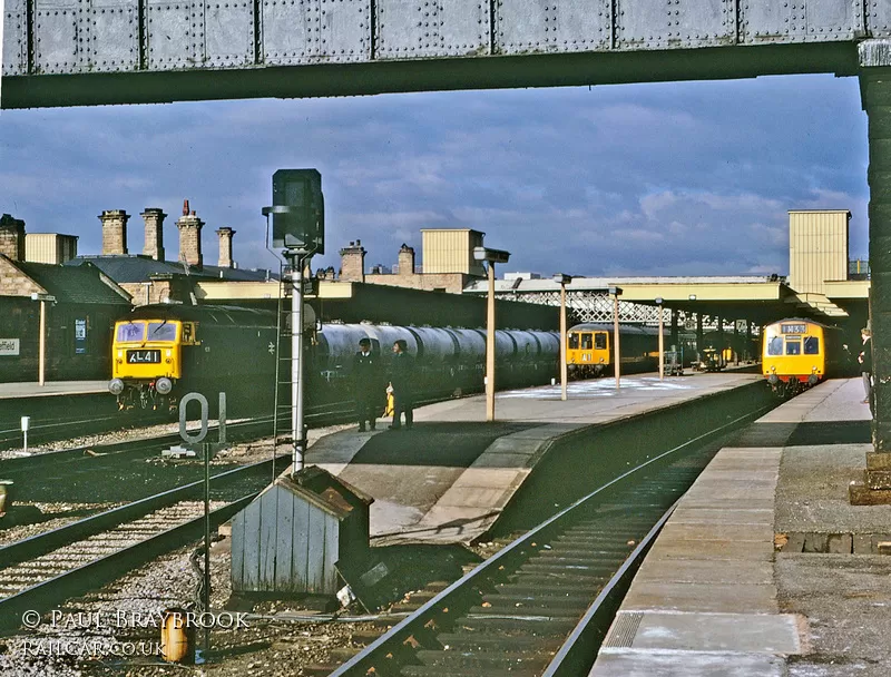 Class 111 DMU at Sheffield