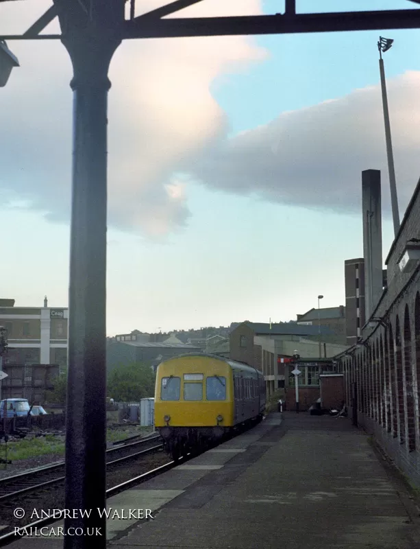 Class 111 DMU at Barnsley