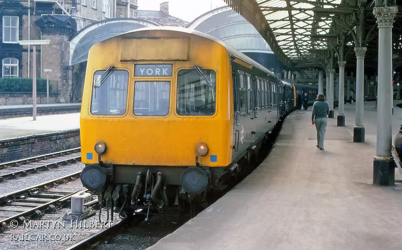 Class 111 DMU at York