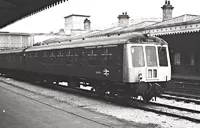 Class 114 DMU at Sheffield