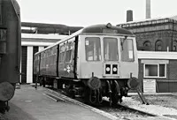 Class 114 DMU at Doncaster Works