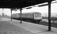 Class 114 DMU at Wakefield Kirkgate