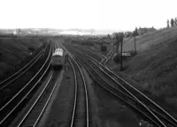 Class 114 DMU at Woodhouse