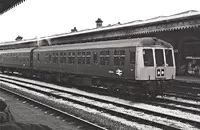 Class 114 DMU at Sheffield