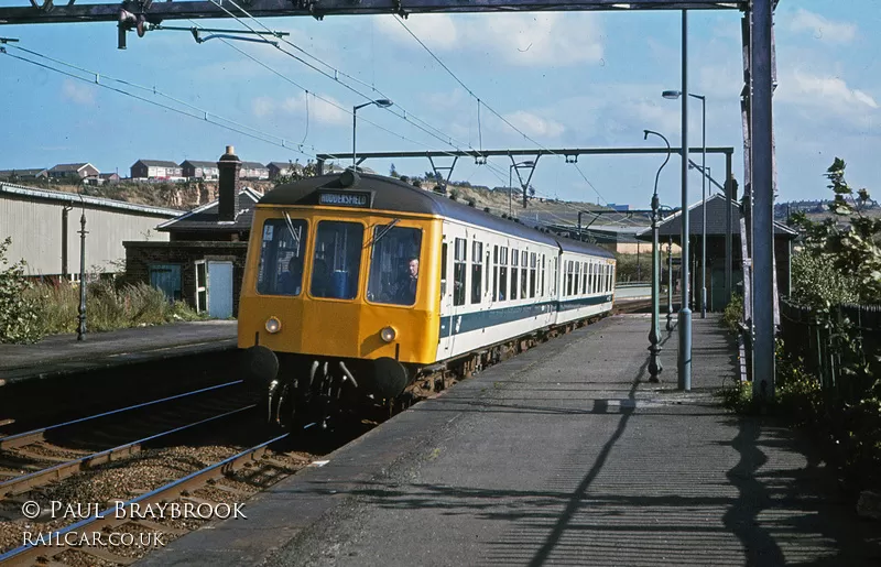 Class 114 DMU at Wadsley Bridge