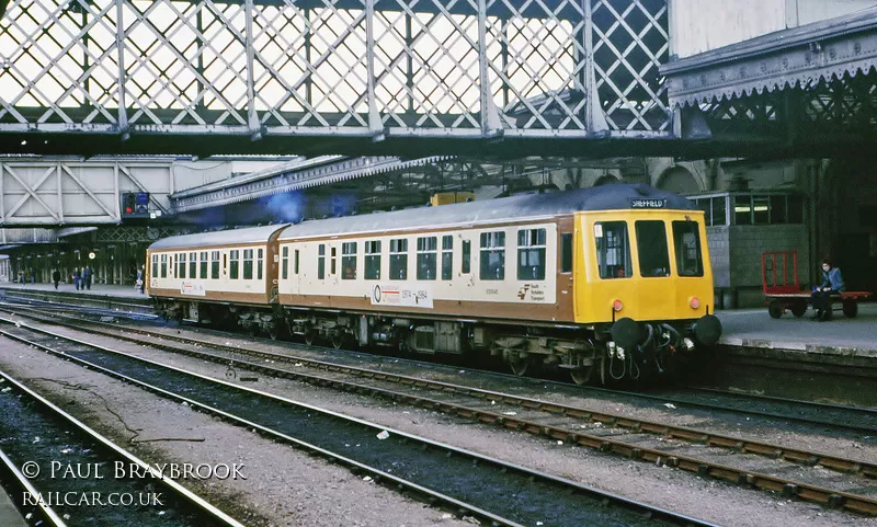 Class 114 DMU at Sheffield