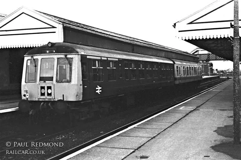 Class 114 DMU at Worksop