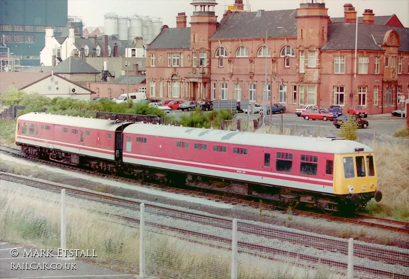 Class 114 DMU at Warrington Arpley