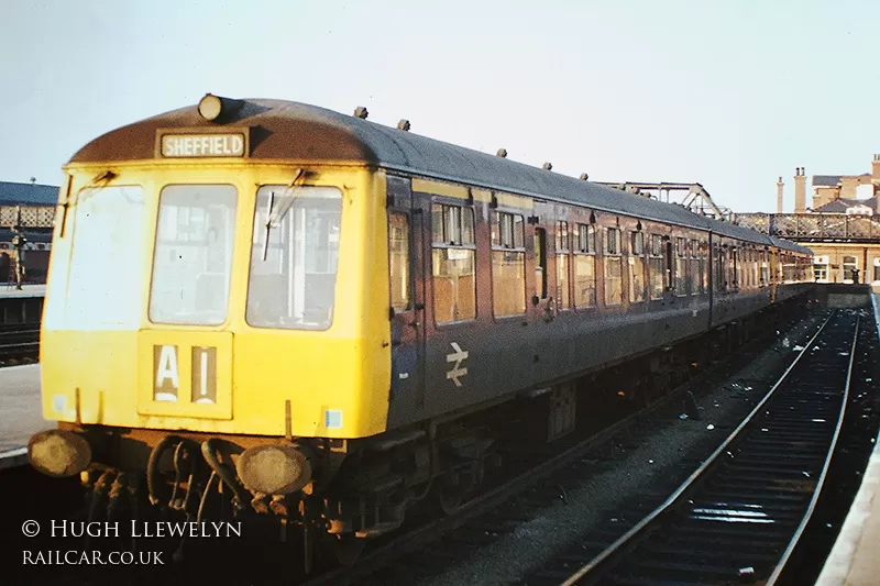 Class 114 DMU at Doncaster