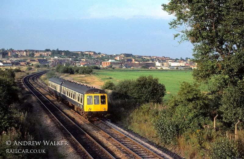 Class 114 DMU at Mexborough