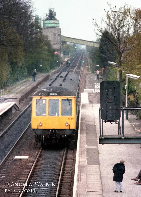 Class 114 DMU at Attenborough