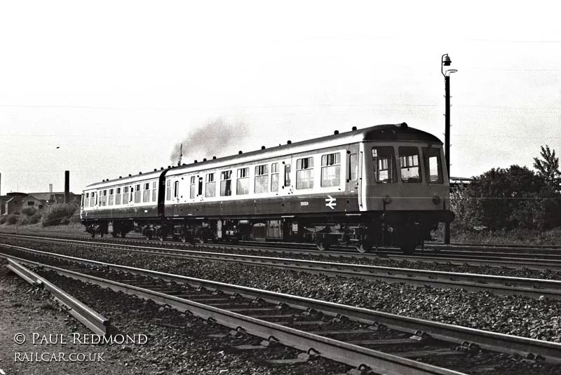 Class 114 DMU at Worksop