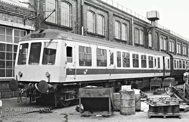 Class 114 DMU at Doncaster Works