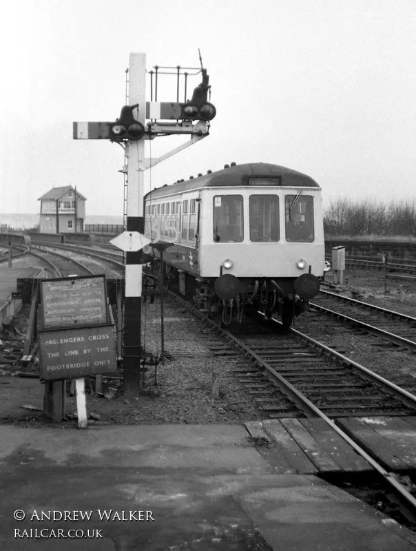 Class 114 DMU at Barnsley