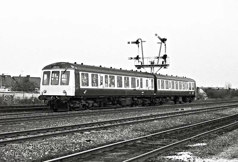 Class 114 DMU at Worksop