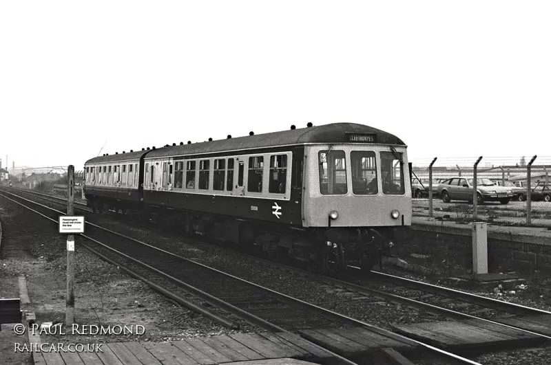 Class 114 DMU at Worksop