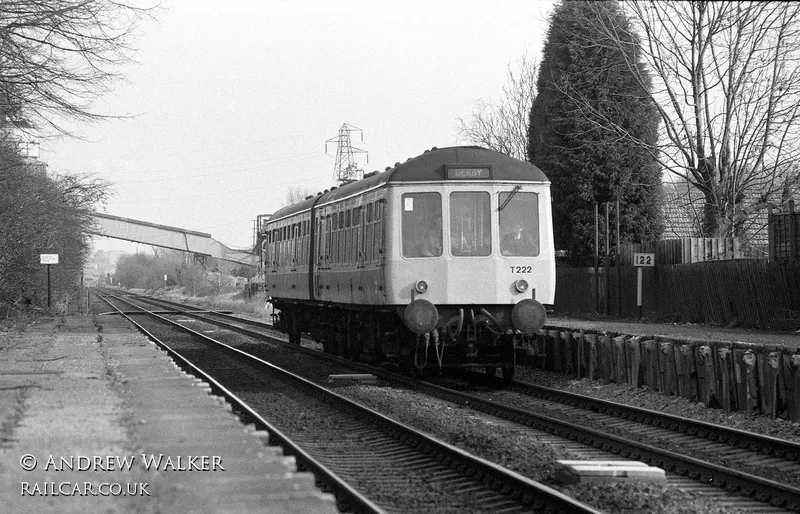 Class 114 DMU at Attenborough