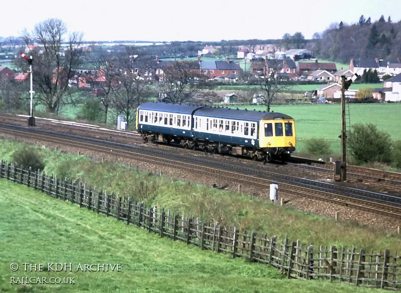 Class 114 DMU at Barnetby