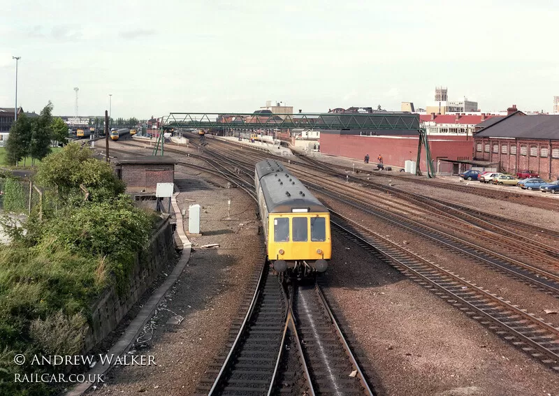 Class 114 DMU at Doncaster