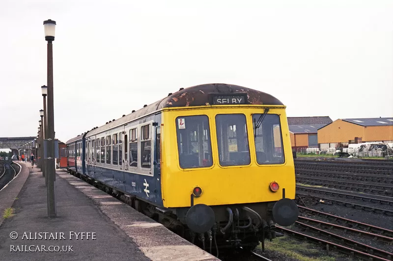 Class 114 DMU at Selby