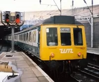 Class 115 DMU at Birmingham New Street