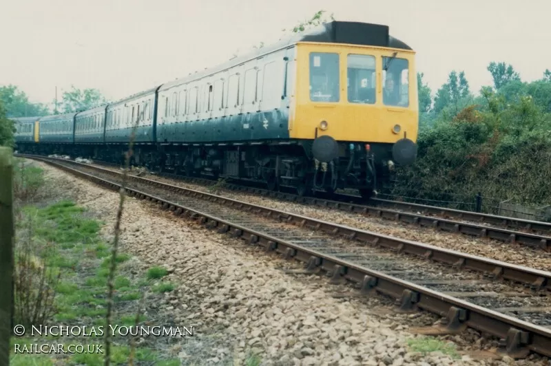 Class 115 DMU at Ely