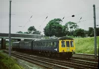 Class 116 DMU at Potters Bar