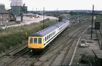 Class 116 DMU at Nuneaton Abbey Street