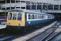 Class 116 DMU at Birmingham New Street