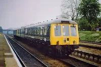 Class 116 DMU at Ealing