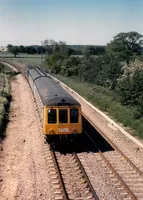 Class 116 DMU at Coedmoor