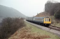 Class 116 DMU at Bargoed