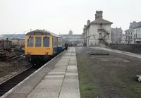 Class 116 DMU at Cardiff Bute Road