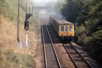 Class 116 DMU at Wigston