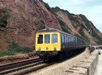 Class 116 DMU at Teignmouth