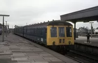 Class 116 DMU at Cardiff