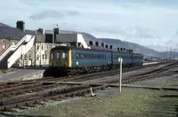 Class 116 DMU at Treherbert