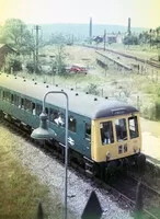 Class 116 DMU at Tondu