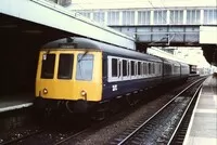 Class 116 DMU at Nuneaton