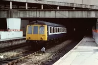 Class 116 DMU at Birmingham New Street