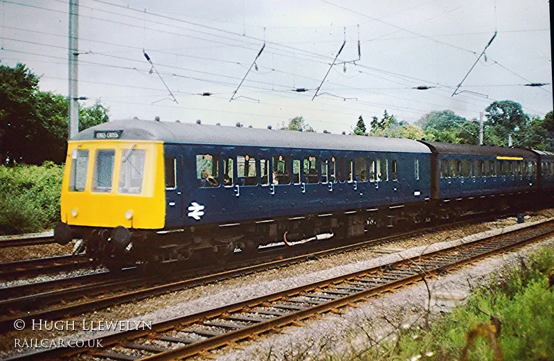 Class 116 DMU at Potters Bar