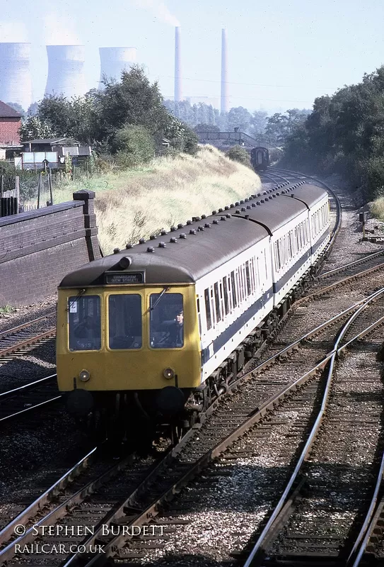 Class 116 DMU at Water Orton