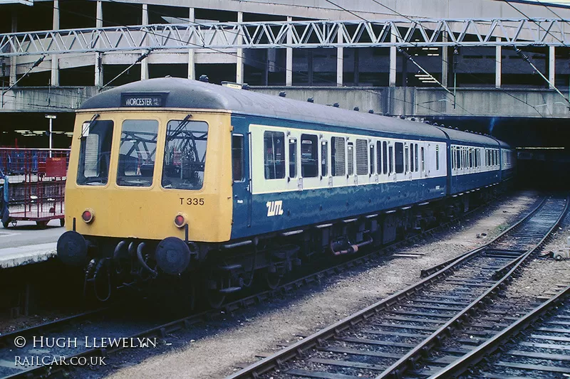 Class 116 DMU at Birmingham New Street