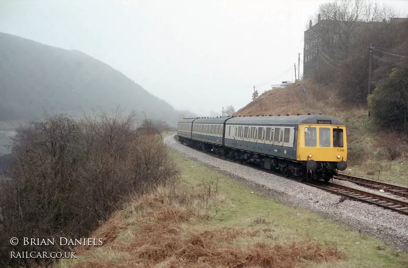 Class 116 DMU at Bargoed