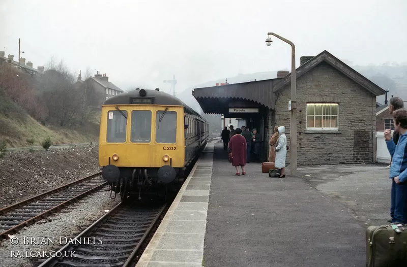 Class 116 DMU at Bargoed