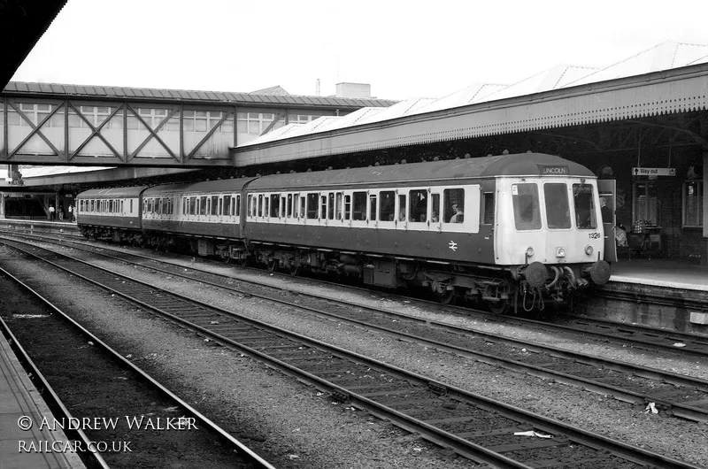 Class 116 DMU at Nottingham