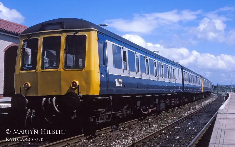 Class 116 DMU at Lostock Hall