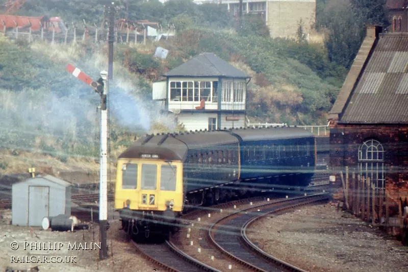 Class 116 DMU at Mortimer Street Junction