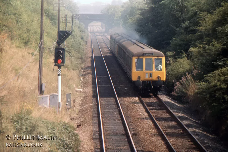 Class 116 DMU at Wigston